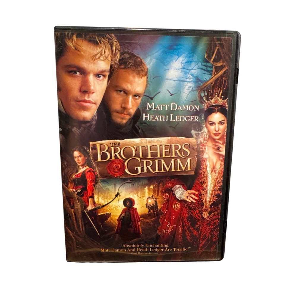 The Brothers Grimm DVD Matt Damon Heath Ledger Terry Gilliam Widescreen 49406